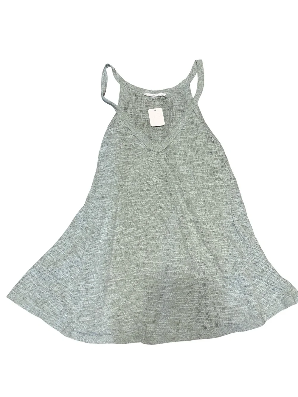 Women's Lightweight Sage Green Tank Top